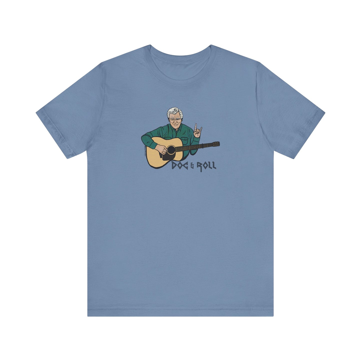 Doc & Roll! ~ Doc Watson Tee ~