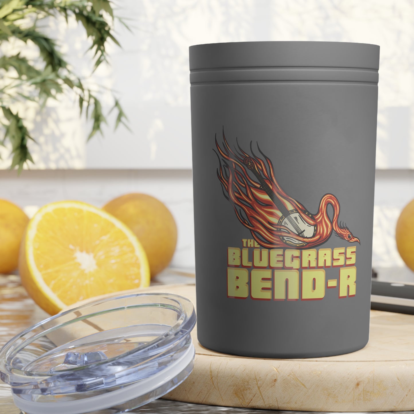 Bluegrass Bend-r Tumbler/Koozie - 11oz Travel Mug (Vacuum Insulated )