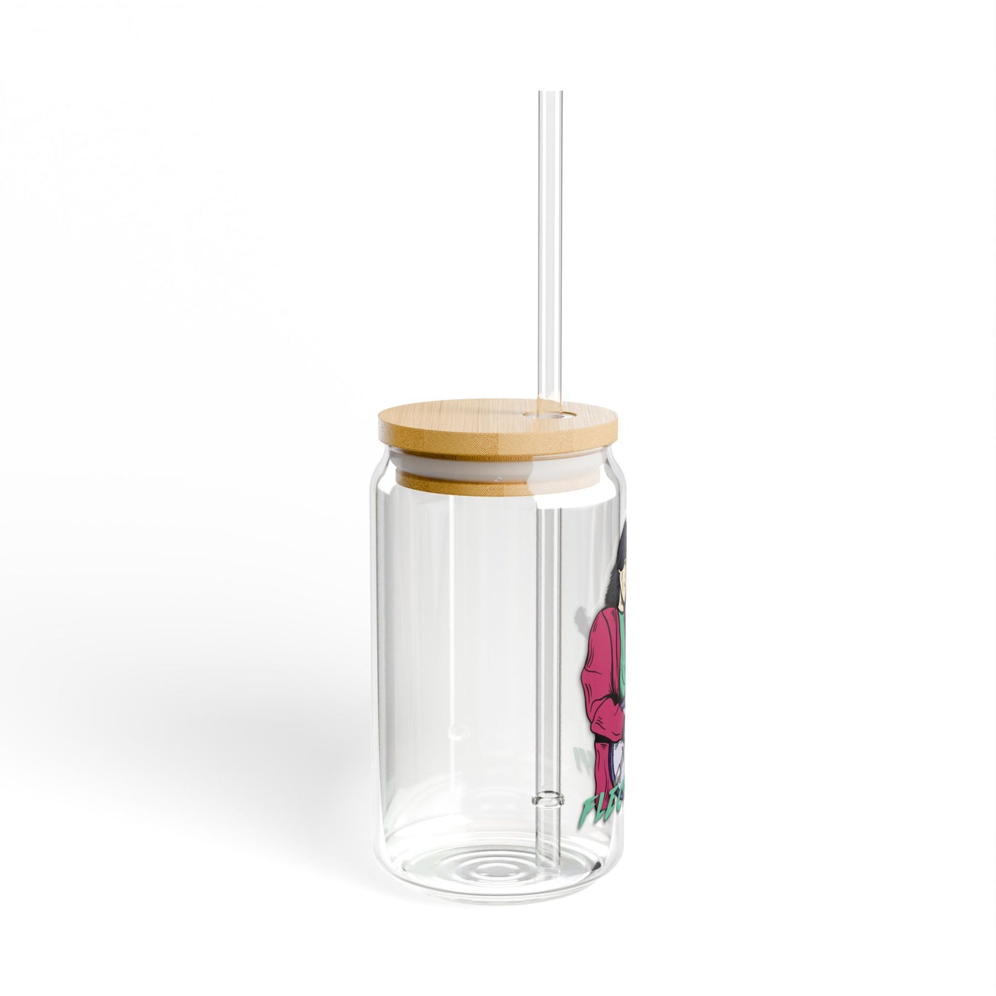 Fleck Yeah! ~ Bela 16 0z. Sipper Glass