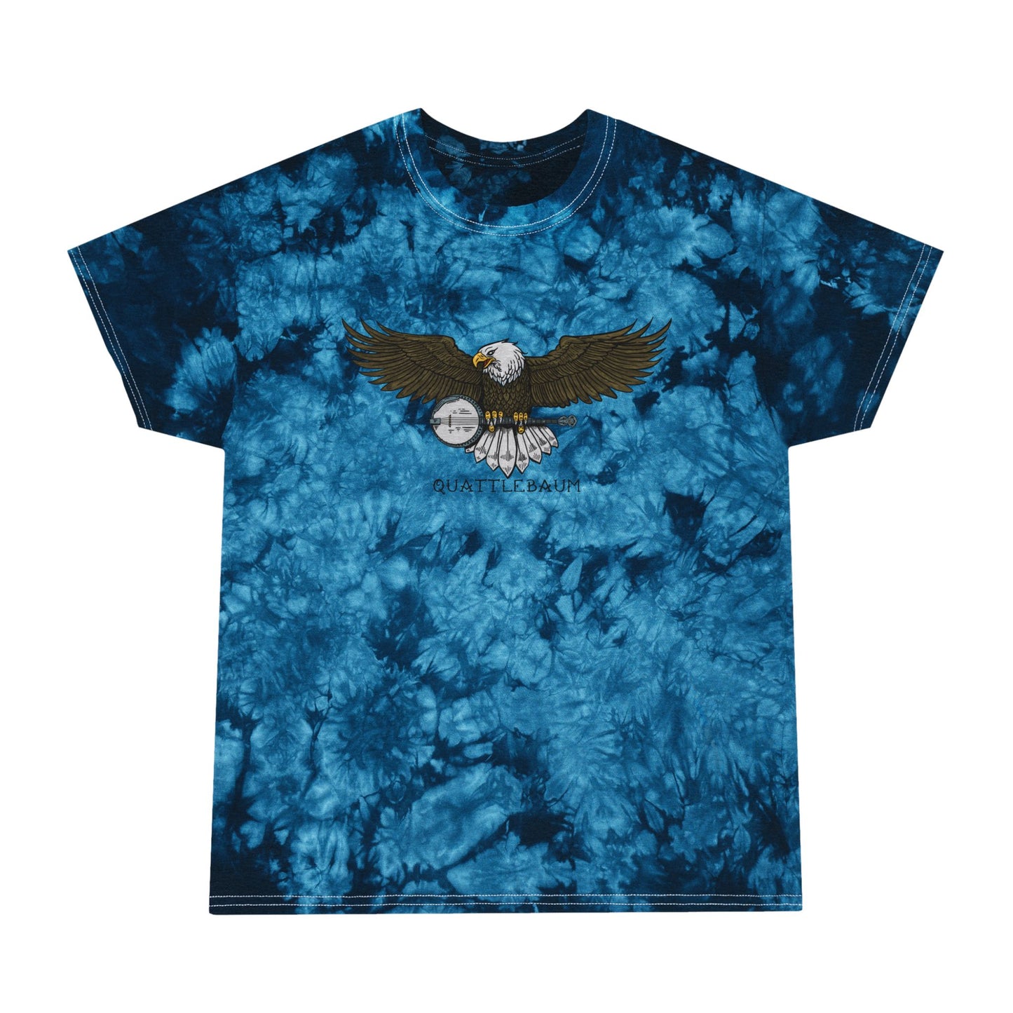 Bald Eagle with Banjo ~ Quattlebaum Tie Dye ~