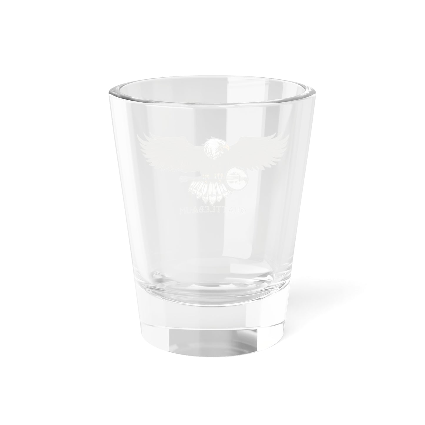 Bald Eagle with a Banjo! Shot Glass! Hell Yeah.