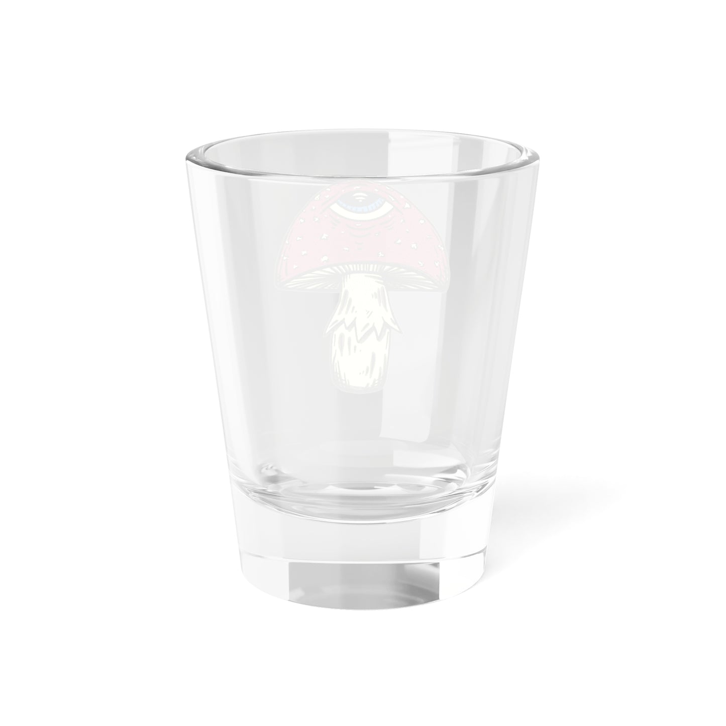 3rd Eye Fly ~ Amanita Muscaria Mushroom with a Third Eye Shot Glass!
