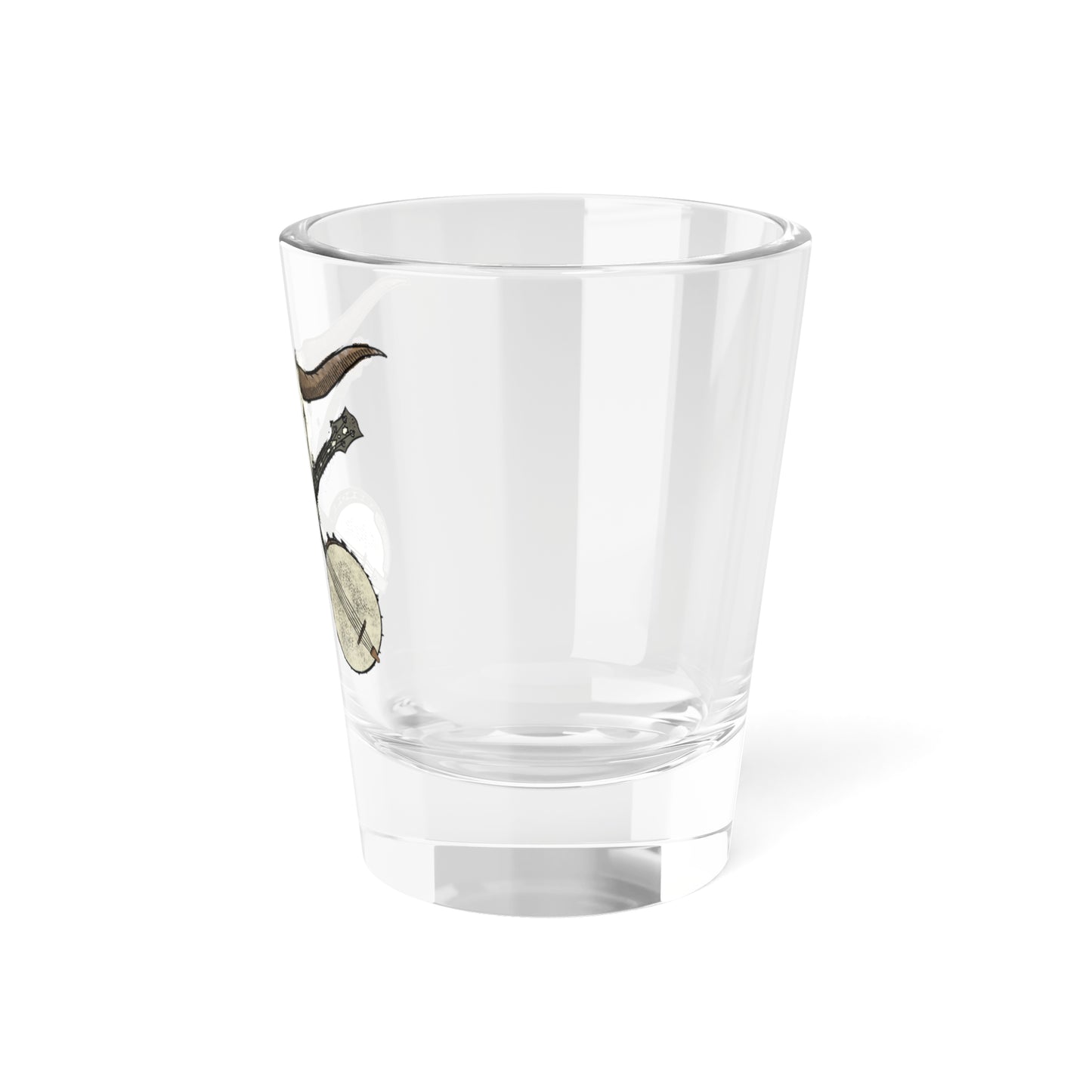 Bull Skull with 2 Banjos! Shot Glass! Hell Yeah.