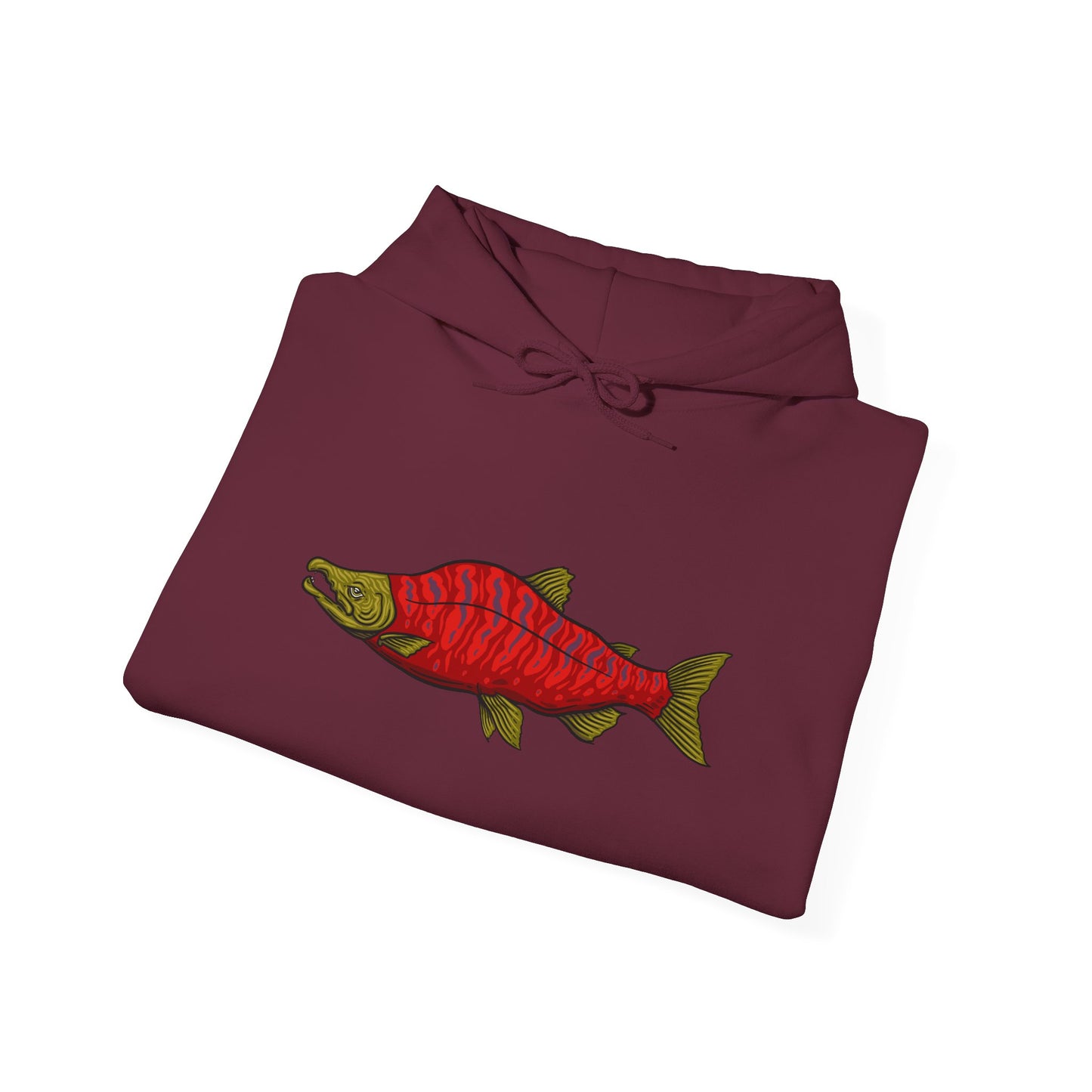 Psychedelic Sockeye Salmon ~ Hoodie~
