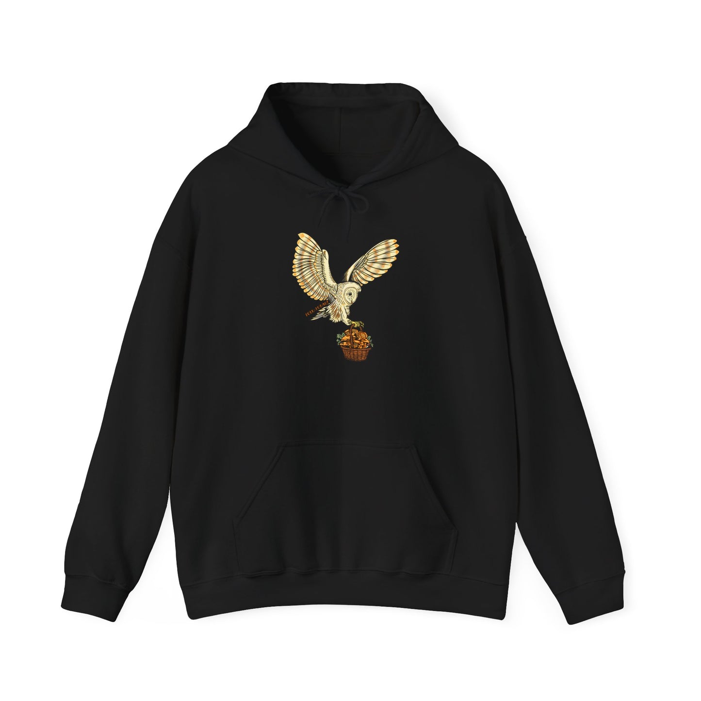 F&F Barn Owl w/ Mushroom Basket ~ Hoodie