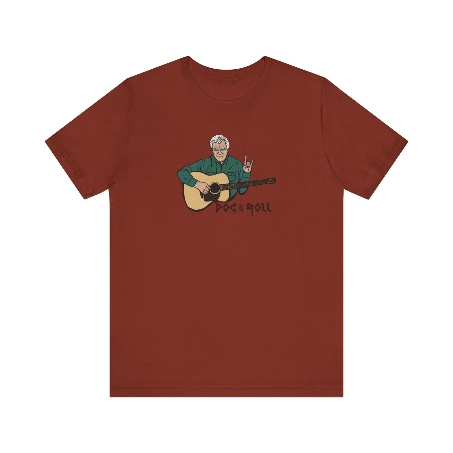 Doc & Roll! ~ Doc Watson Tee ~
