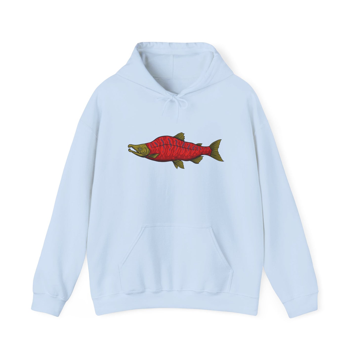 Psychedelic Sockeye Salmon ~ Hoodie~