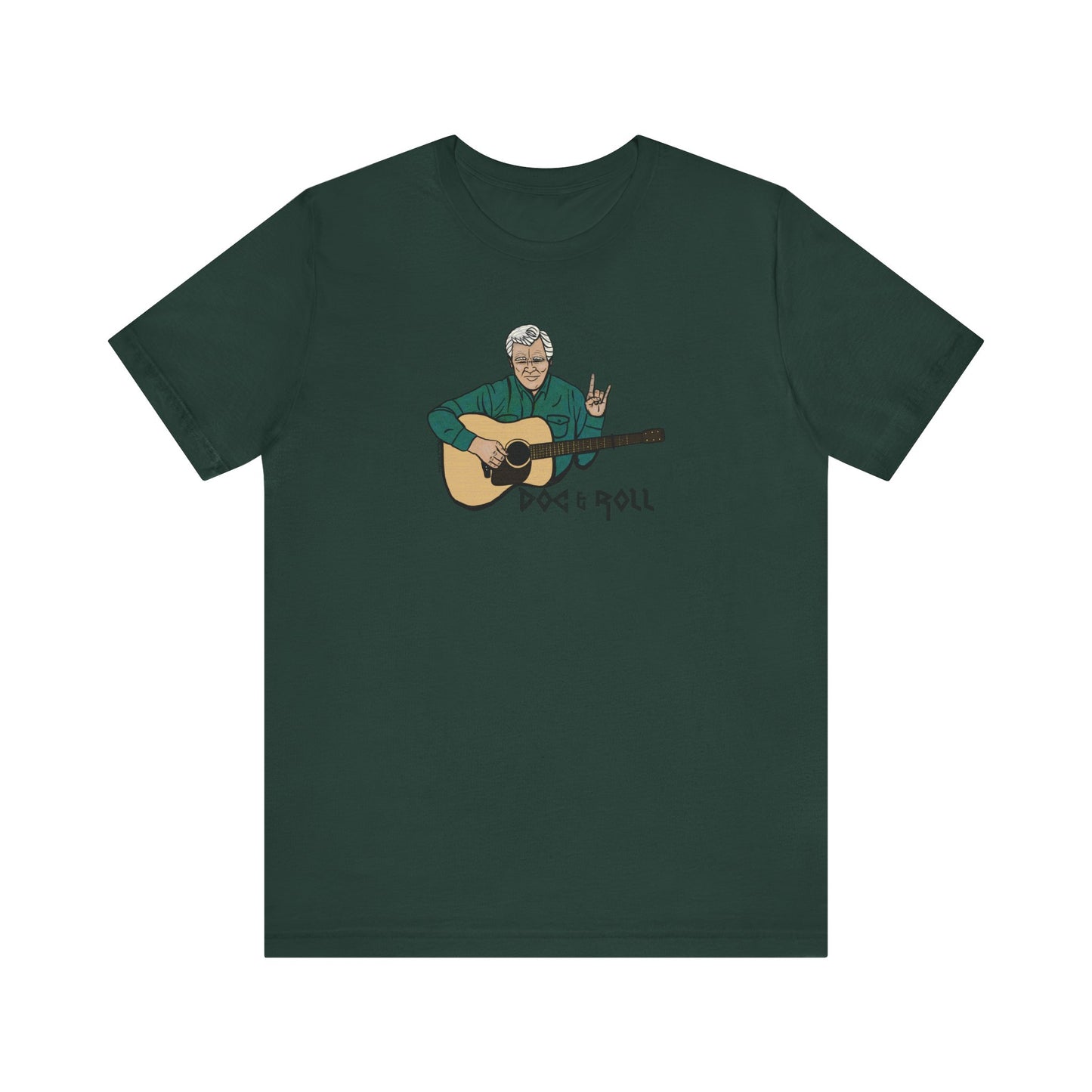 Doc & Roll! ~ Doc Watson Tee ~