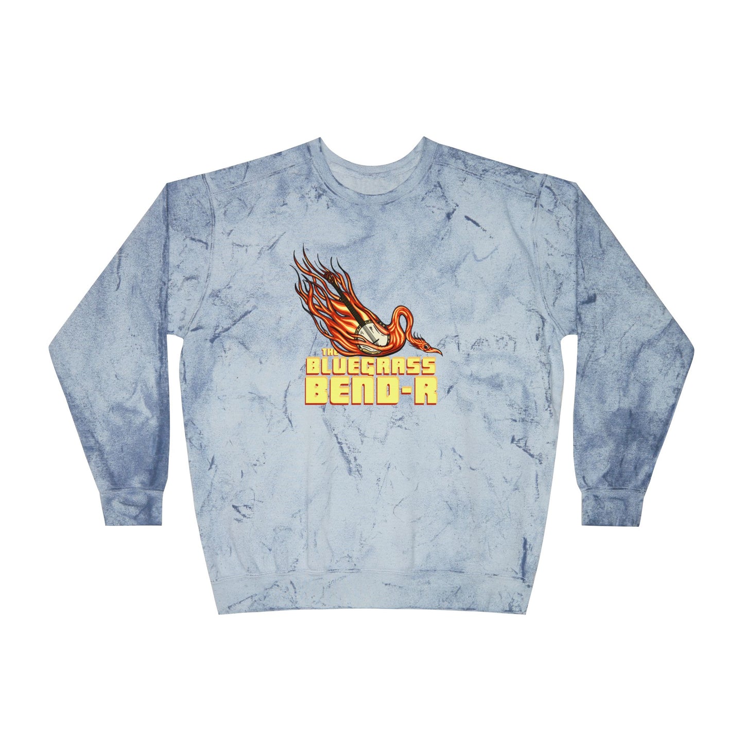 Bluegrass Bend-r Color Blast Crewneck Sweatshirt