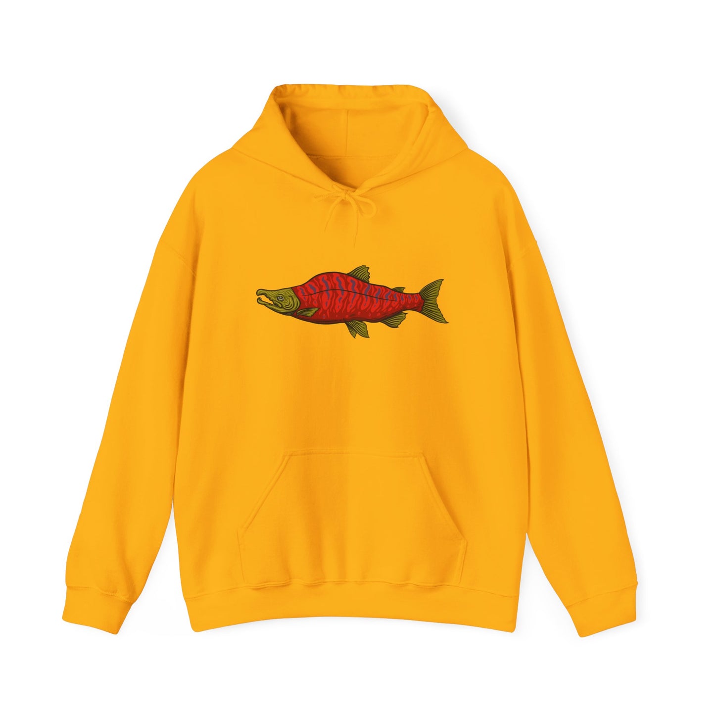 Psychedelic Sockeye Salmon ~ Hoodie~