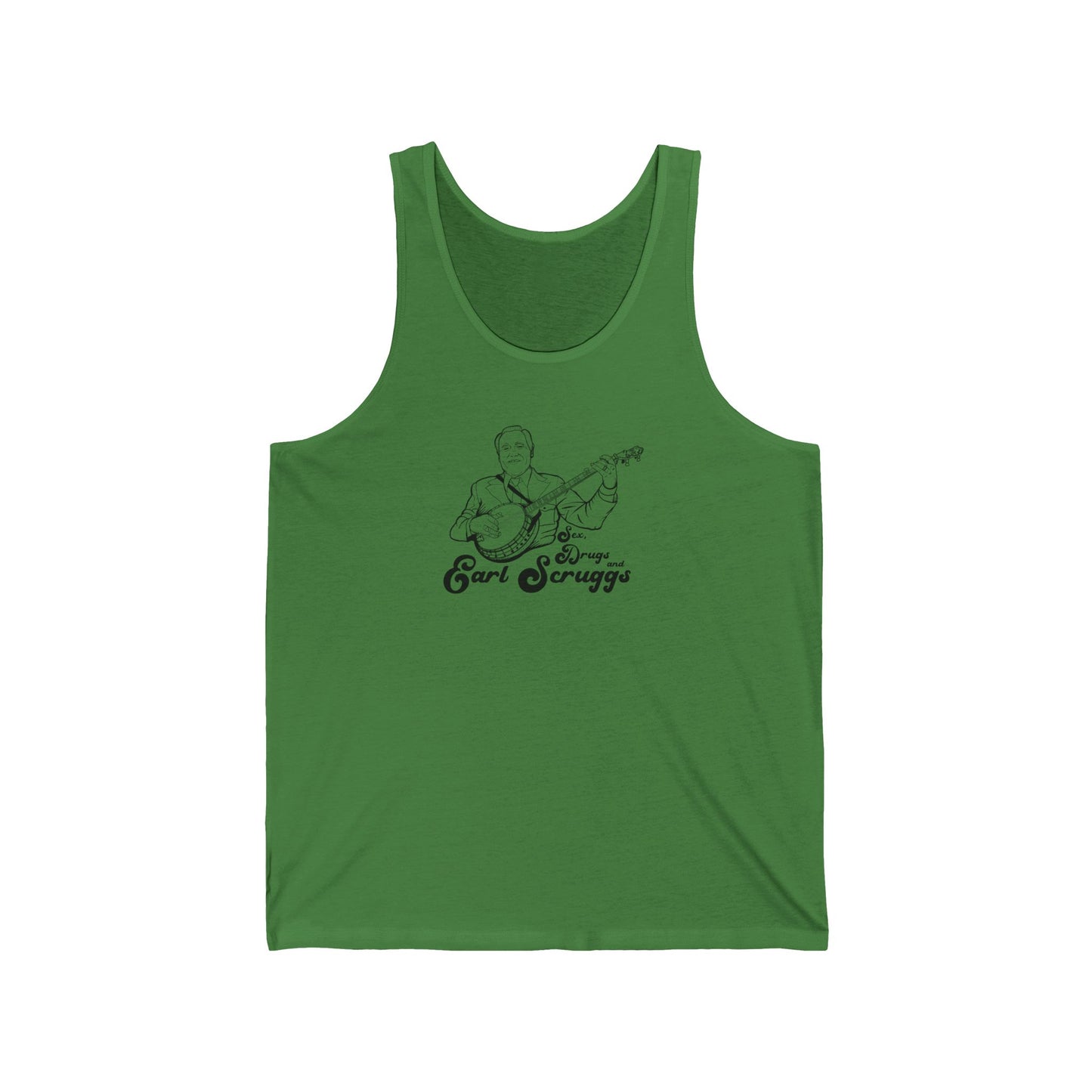 Sex, Drugs and Earl Scruggs Racerback Tank ~