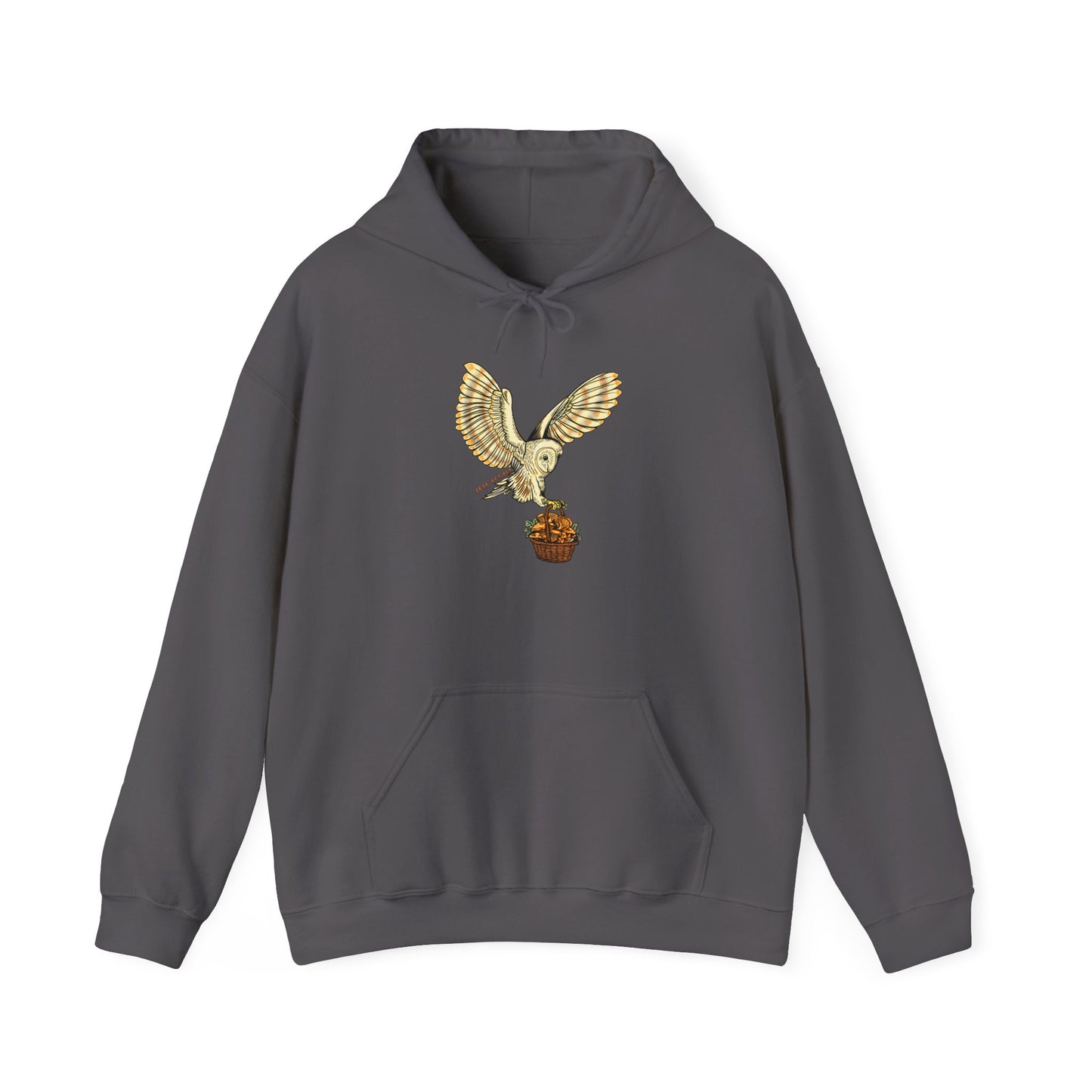 F&F Barn Owl w/ Mushroom Basket ~ Hoodie