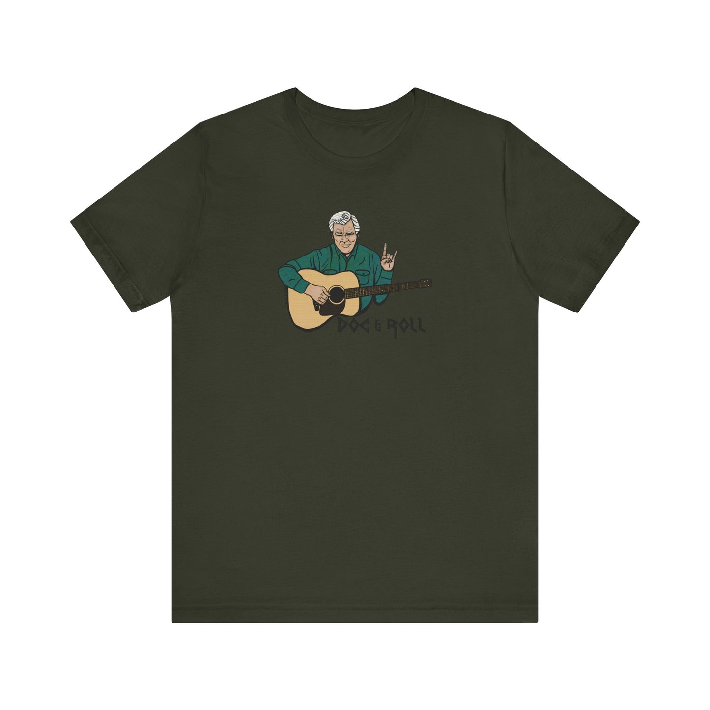 Doc & Roll! ~ Doc Watson Tee ~