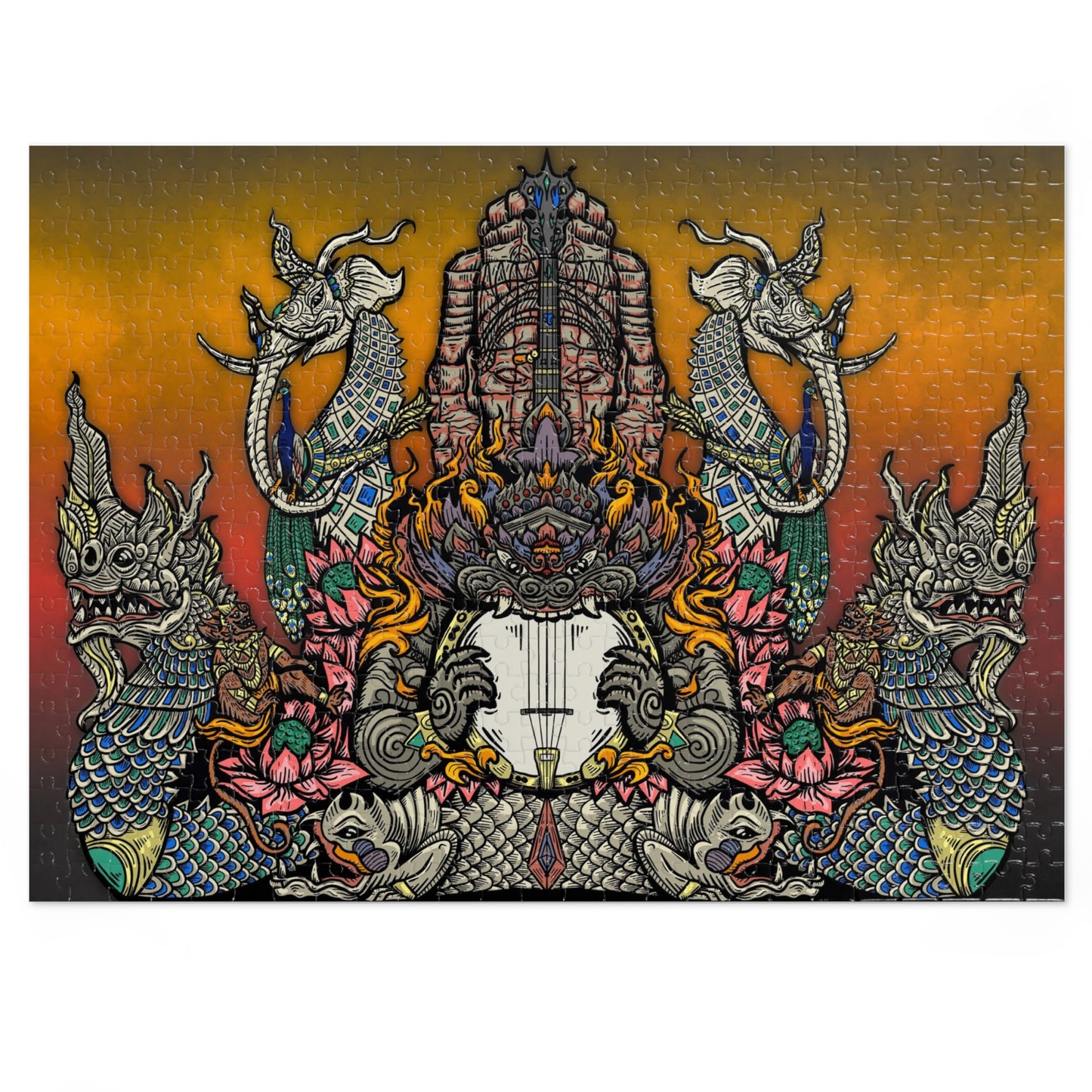 Temple Dreams ~ Jigsaw Puzzle (500 Piece)
