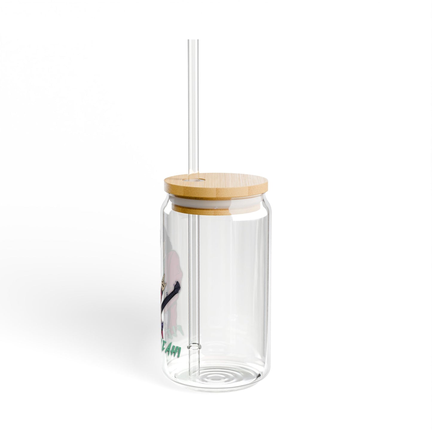 Fleck Yeah! ~ Bela 16 0z. Sipper Glass