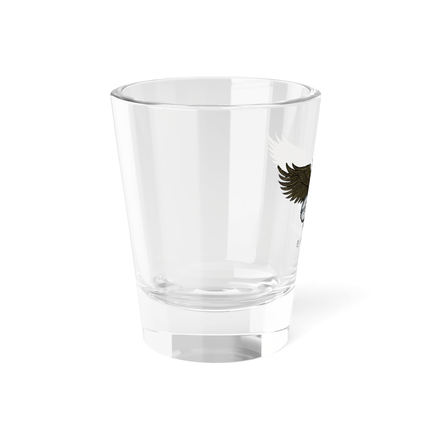 Bald Eagle with a Banjo! Shot Glass! Hell Yeah.