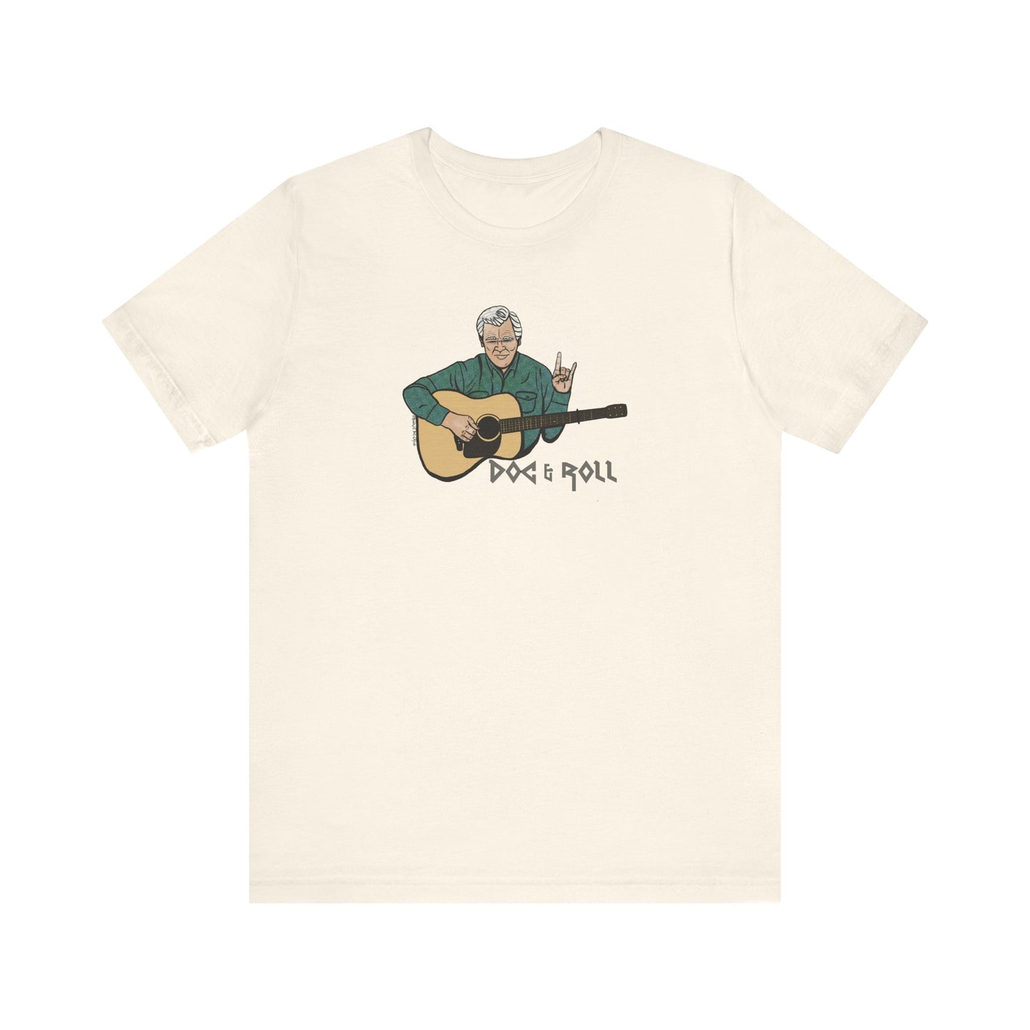 Doc & Roll! ~ Doc Watson Tee ~