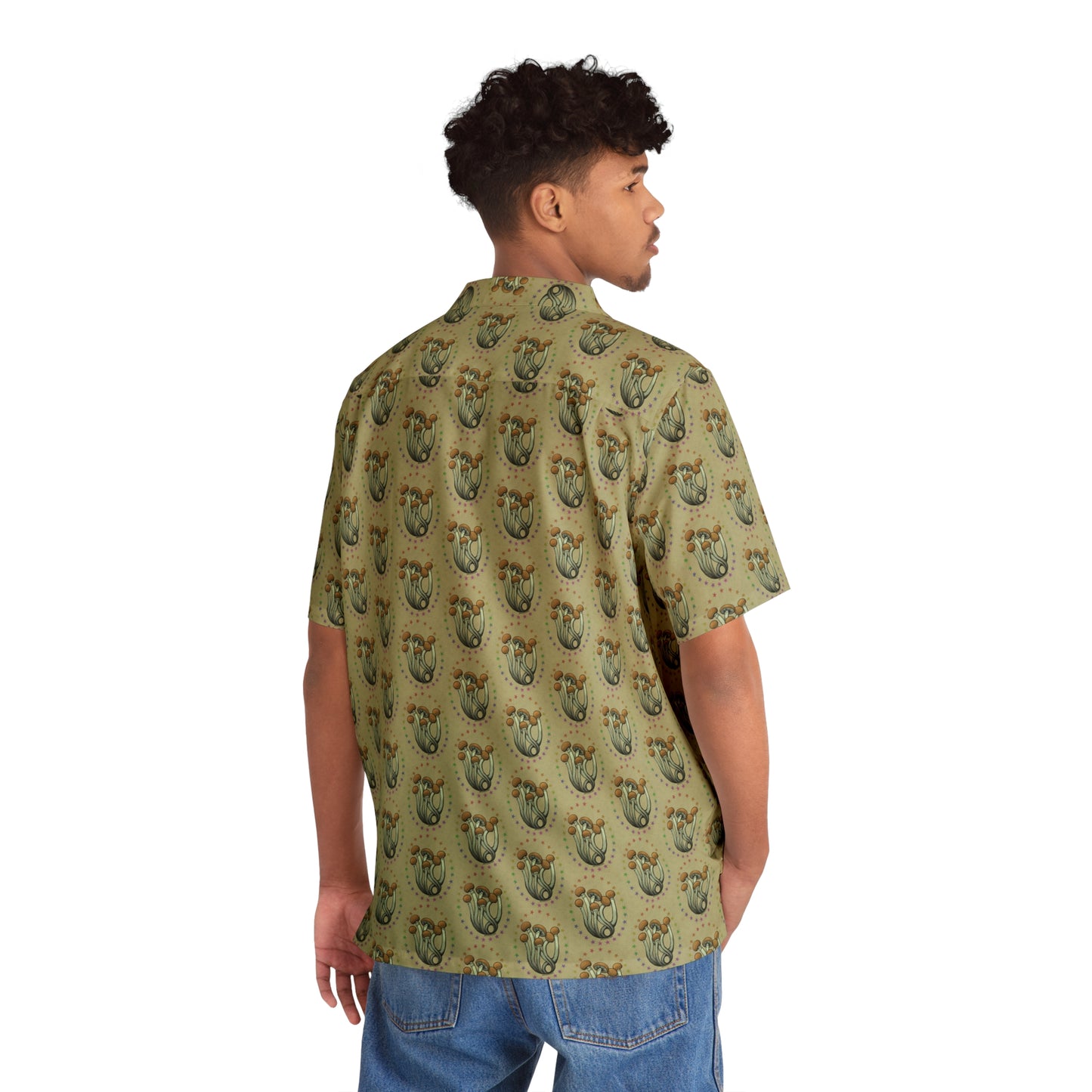 Psilocybin Hawaiian Shirt (Mushroom Shirt!)