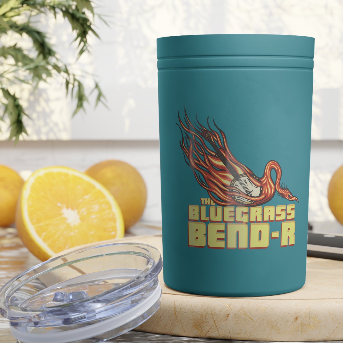 Bluegrass Bend-r Tumbler/Koozie - 11oz Travel Mug (Vacuum Insulated )