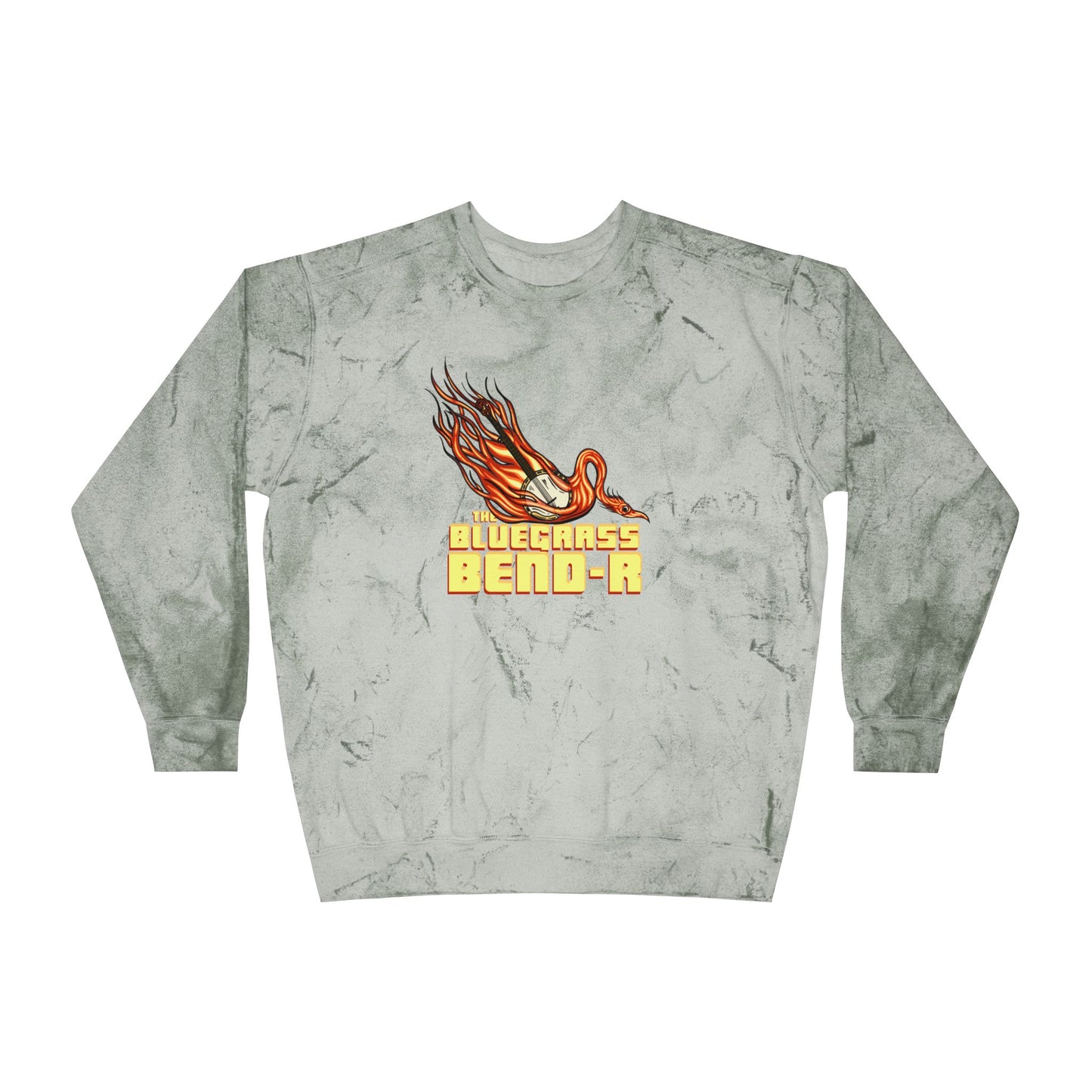 Bluegrass Bend-r Color Blast Crewneck Sweatshirt