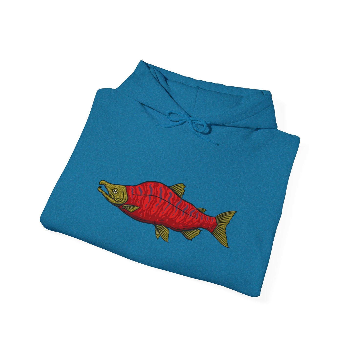 Psychedelic Sockeye Salmon ~ Hoodie~
