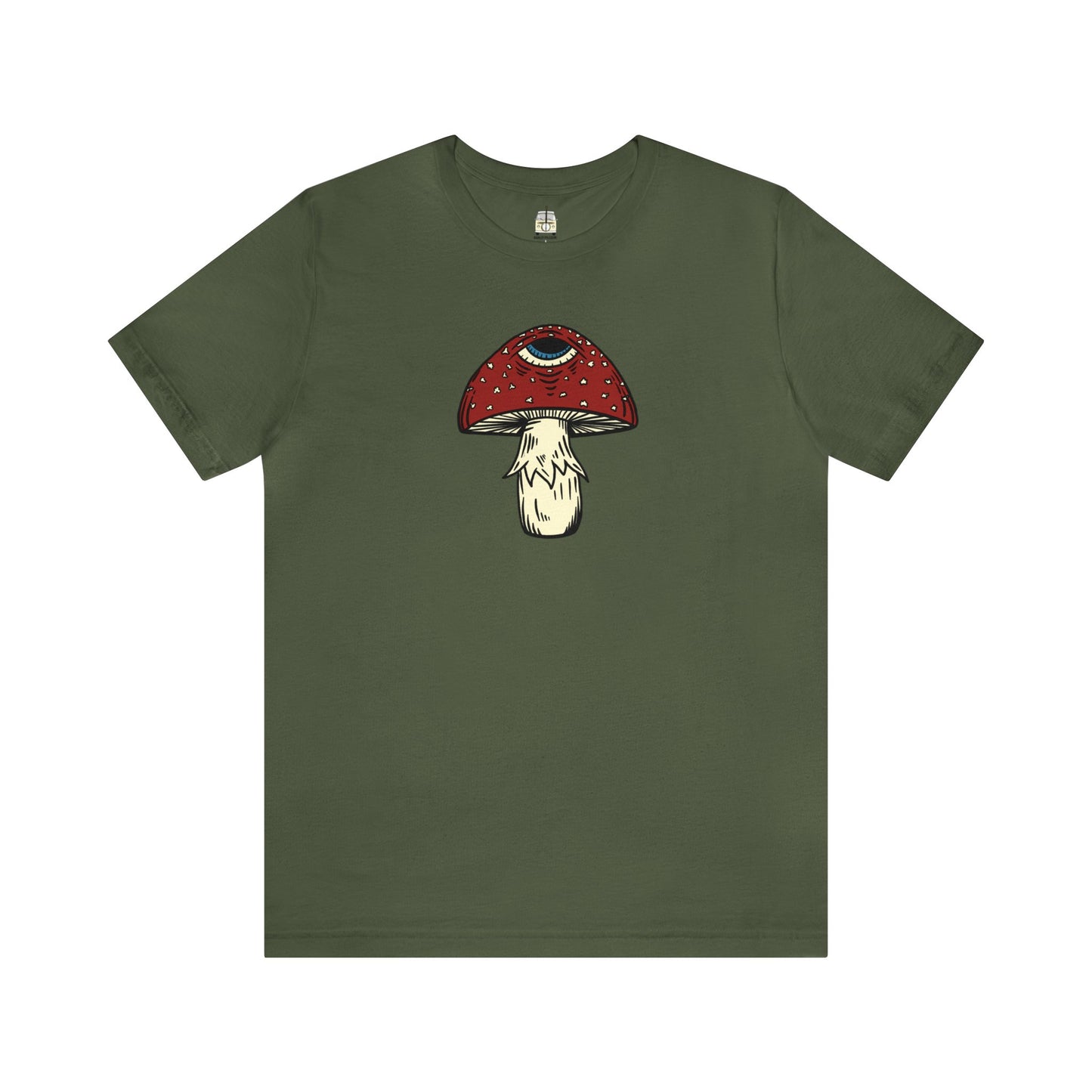 3rd Eye Fly Tee (Amanita Muscaria/Fly Agaric Mushroom with a 3rd Eye!)