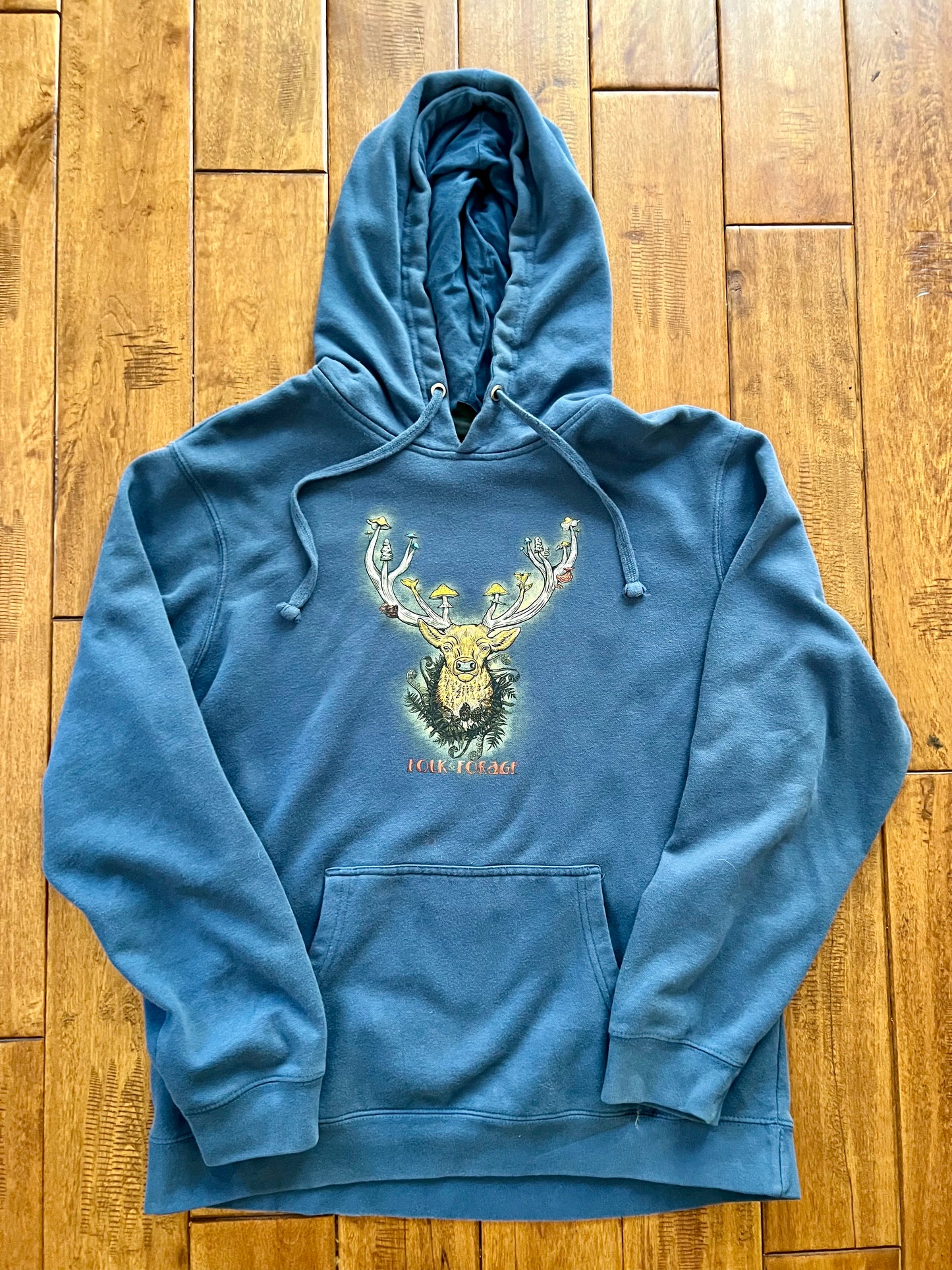 Folk & Forage Deer Shroom Antlers ~ Hoodie