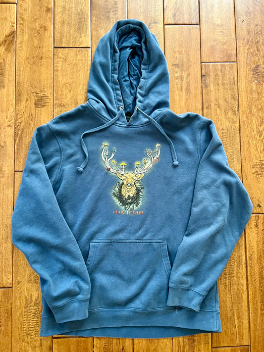 Folk & Forage Deer Shroom Antlers ~ Hoodie
