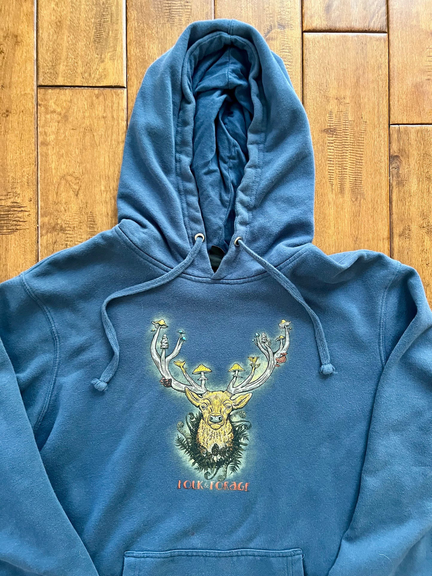 Folk & Forage Deer Shroom Antlers ~ Hoodie
